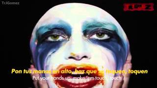 Lady Gaga Applause Lyrics english and spanish