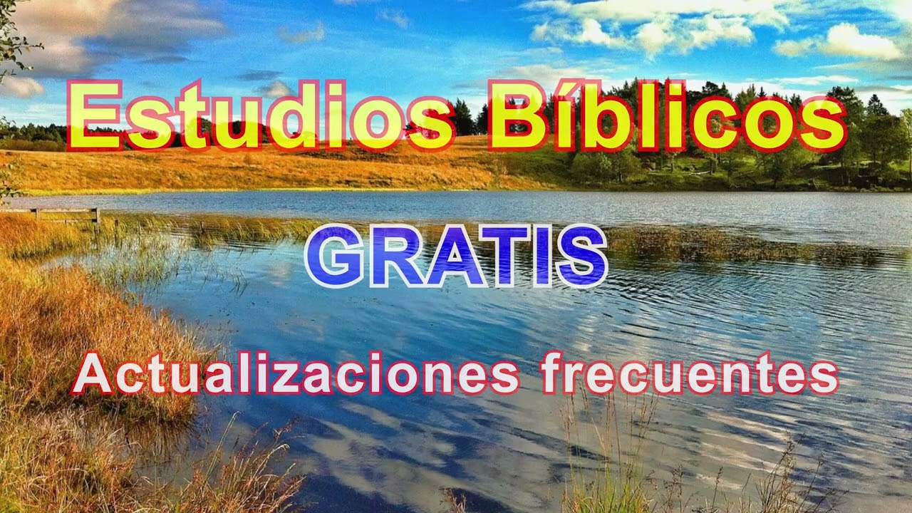 Estudios Biblicos GRATIS - YouTube