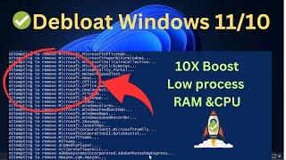 Debloat windows 11/10 (✅Best & Safe)