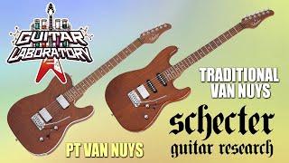 [Eng Sub] Schecter PT Van Nuys and Schecter Traditional Van Nuys electric guitars