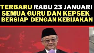 🔴 BARU SAJA... INFORMASI PENTING UNTUK SEMUA GURU DAN KEPSEK