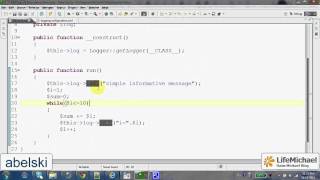 Log4PHP Simple Demo