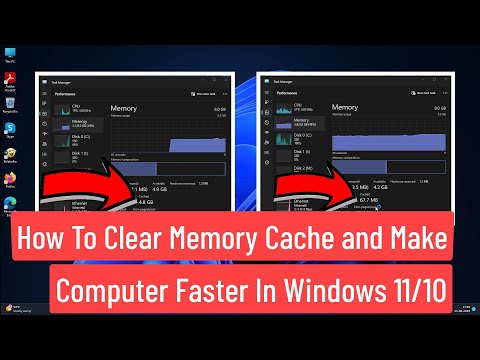 Как очистить кэш памяти и ускорить работу компьютера в Windows 11/10