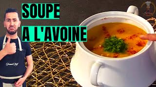 حساء الشوفان الصحي بالخضر لـ الو فارس Soupe à l'avoine Allo Fares