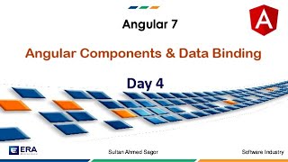 Learning Angular, Day 4 : Angular Component and data binding.