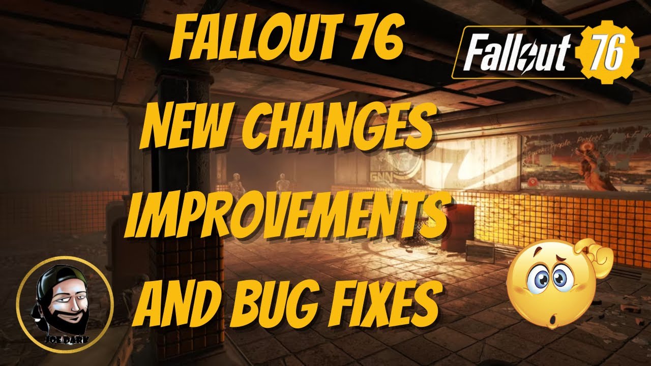 Fallout 76 Todays Latest Update And Changes - YouTube