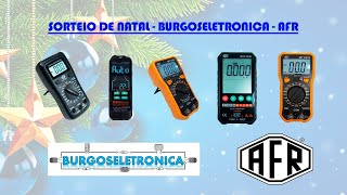 Sorteio de Natal 24 - Burgoseletronica - AFR