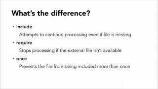Using server side includes