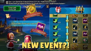 Fireworks Festival - New event in Taiwan server | Lords Mobile