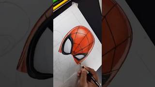 Spider-Man Drawing, #shorts #spiderman #art