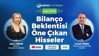 Bilanço Beklentisi Öne Çıkan Hisseler | İsmail Güner Yorumluyor | İnfo Yatırım