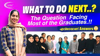 What to do Next..?  The Question  Facing Most of the Graduates.!! എവിടെയാണ്‌ Answers..?