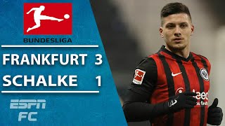 Matthew Hoppe scores again, but Luka Jovic leads Frankfurt to win | ESPN FC Bundesliga Highlights