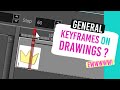 BASICS - Keyframes VS Drawings (Harmony)