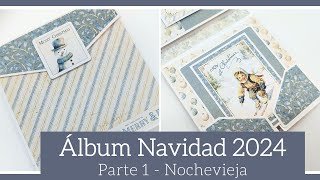 (2/2) CHRISTMAS ALBUM 2024. NEW YEAR'S EVE (with SATWA) - TUTORIAL | LLUNA NOVA SCRAP