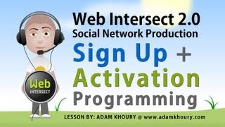 6. Sign Up Form and Email Activation PHP MySQL JavaScript Programming Tutorial