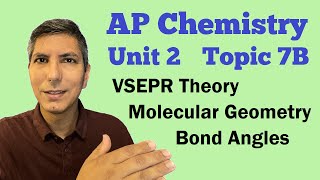 Vsepr Theory Molecular Geometry Ap Chem Unit 2 Topic 7b
