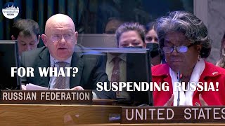 Russia again slams Western lies on Bucha as US pushes to suspend Russia from UN human rights body