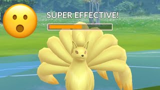 Be Aware of Ninetales in Kanto CUP Pokémon Go