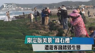 限定版美景＂綠石槽＂　遭遊客踐踏毀生態