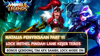 Natalia Penyiksaan Part 11, Lock Irithel, Tim Afk 1 Tetep Lock Sambil Gendong Tim AFK.