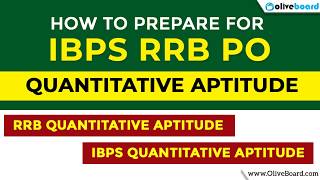 IBPS RRB PO Quantitative Aptitude | RRB Quantitative Aptitude | IBPS Quantitative Aptitude