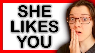 Women Who Are INTO YOU Will DO THIS (How To Tell If She Likes You)