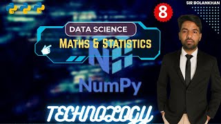 Maths & Statistics in NumPy | Data Science Important Functions Explained