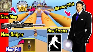 New Memory Mist, New Map, New Sniper, New Car & Many More🤯🔥Advance Server First Look !!