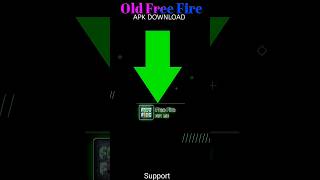 😮Old Free Fire Apk Download😮//#shorts #viral