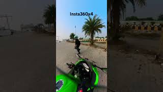 Ninja 300 POV: Next-Level Adventures with Insta360 X4