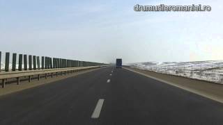 Autostrada A2 Bucuresti - Drajna - ianuarie 2013