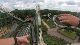 Python | Efteling | 4K Front Row POV