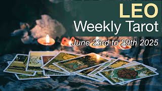 LEO LIFE IS ABOUT TO TAKE OFF! Weekly Tarot Reading June 23rd to 29th 2025 #leo #weeklytarot
