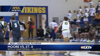 St. X beats Moore in LIT quarterfinal