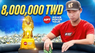 ANOTHER FINAL TABLE w/ $255,000 (8.1 MILLION TWD) For First! | Rampage Poker Vlog