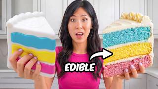 I Turned VIRAL SQUISHIES Into Food!