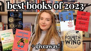 the best books i read in 2023 + giveaway!