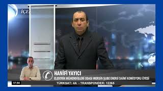 EMO Mersin Şube Enerji Daimi Komisyon üyemiz Sn. Hanifi Yayıcı, İçel TV-Sun TV ortak yayınında.