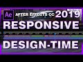 Adobe After Effects CC 2019 | Responsive Design time