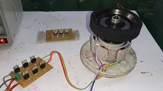 (V-88),Home made 3phase bldc motor controller with sensor (Full bridge).