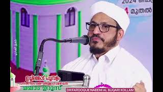 നബി (സ) മനസ്സ് അറിഞ്ഞ് സ്നേഹിച്ചാൽ.Dr Muhammed Farooq Naeemi usthad new speech#islamicspeech#madina