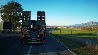 DAF CF POV 4K 🚛 - Dübendorf nach Büren, Thun, Langnau i.E.,  Madiswil und Brugg 🇨🇭 2025-01-16 #3