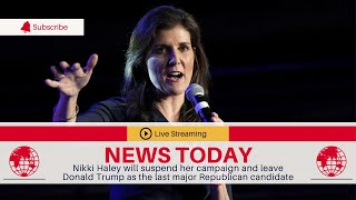 🛑 Nikki Haley will suspend her campaign and leave Donald Trump as the last major Republic | TGN News