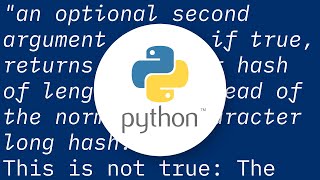 Python: How to create a 16 character long digest using hashlib.md5 algorithm?