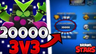 WBIŁEM 20000 WYGRANYCH NA 3vs3! BRAWL STARS POLSKA