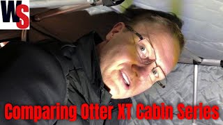 Comparing The Otter XT Pro Cabin X-Over and XT Cabin X-Over Ice Fishing Shelter