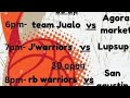 JUALO VS AGORA MARKET | JWARRIOIRS VS LUPSUP | RB WARIORS VS SAN AGUSTIN | PARE VS ABM