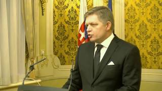 Naživo: Fico dáva vyhlásenie po stretnutí ústavných činiteľov