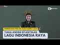 Tiara Andini Nyanyikan Lagu Indonesia Raya Pembukaan PON XXI